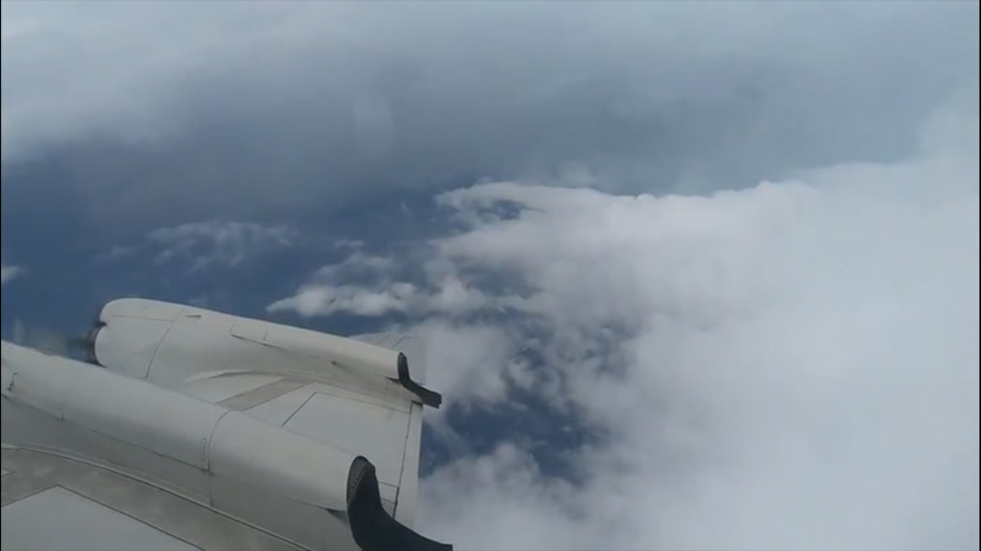 Miss Piggy, a NOAA Hurricane Hunters plane, flew over Hurricane Isaias on July 31, as the storm churned through the Caribbean.