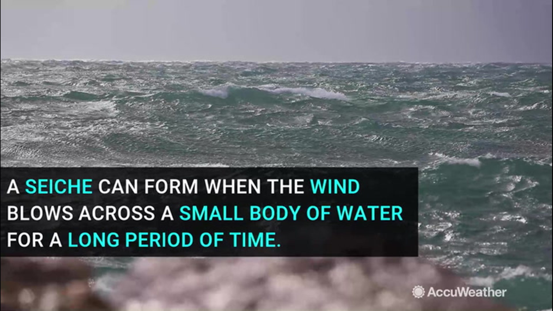 When an earthquake, or landslide occurs in an ocean, a tsunami is triggered. Can a similar event happen in a smaller body of water like a lake? Yes, but that wave is called a 'seiche.' Let's find out more.