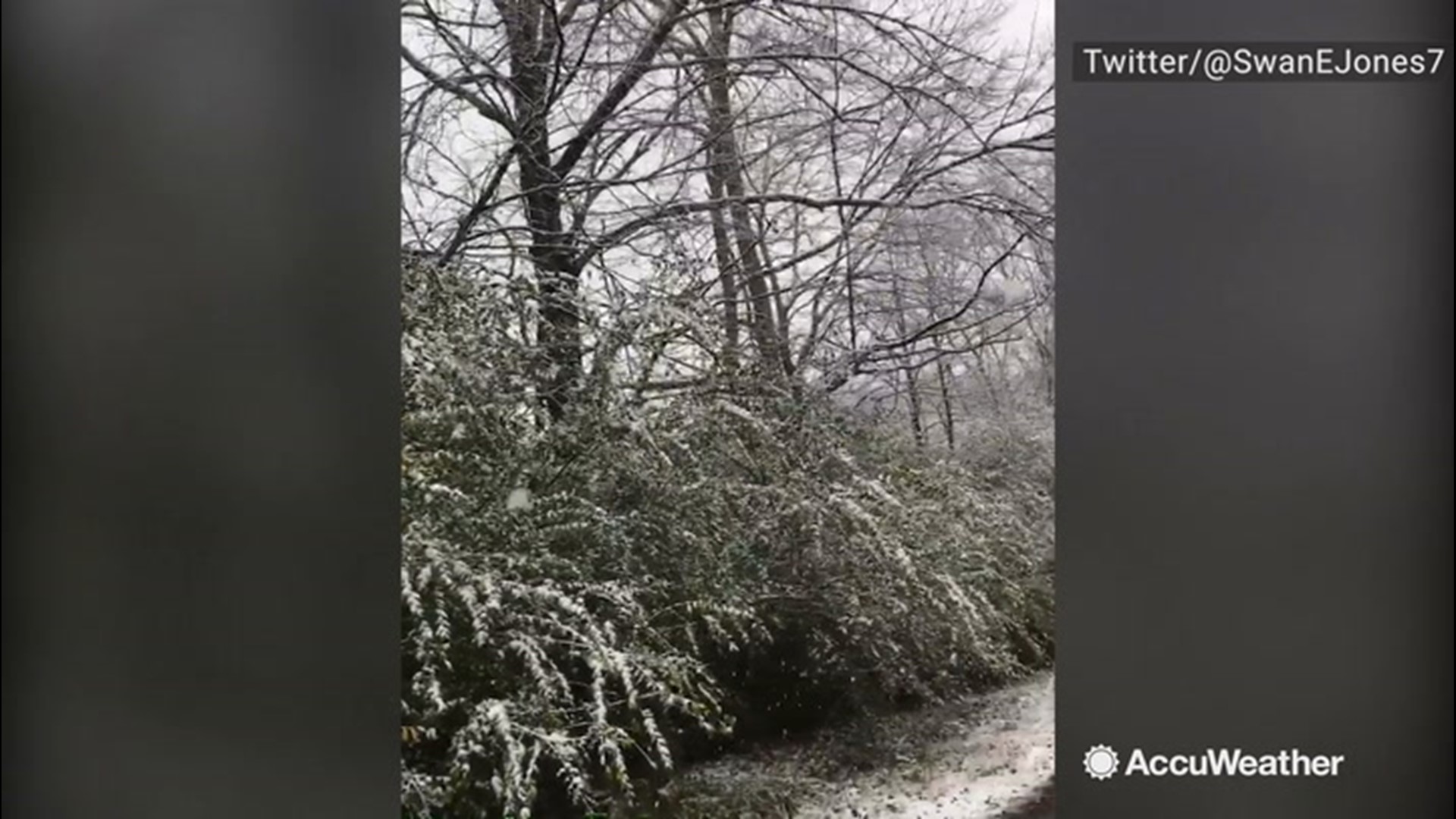 A lovely snow day took place on Tuesday, Dec. 10, in Oakland, Mississippi.