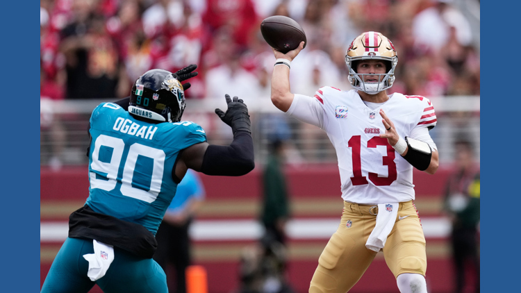 Brock Purdy Rams And 49ers Game 49ers' Brock Purdy Hopeful To Play Against  Rams Despite Toe