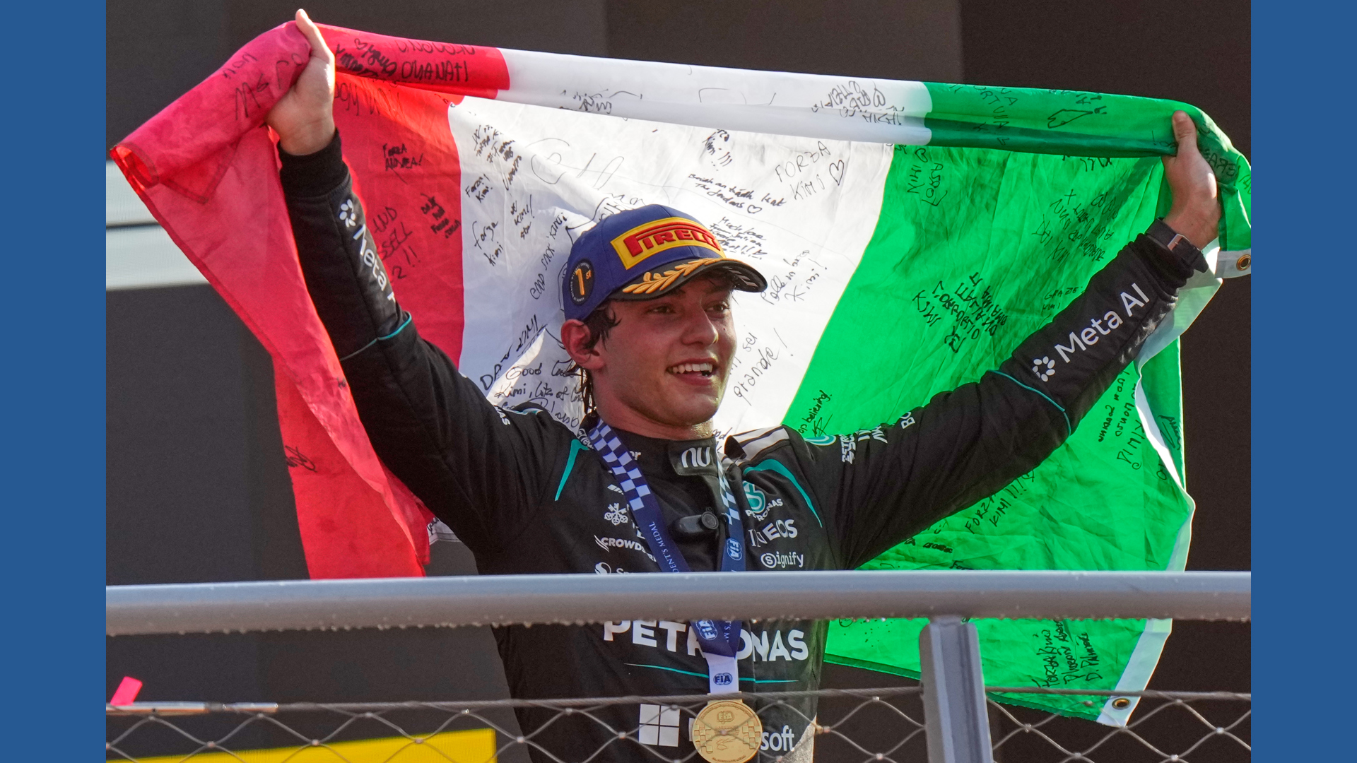 Antonelli's feat at Monza shows how he's shifting the F1 spotlight from Ferrari in Italy