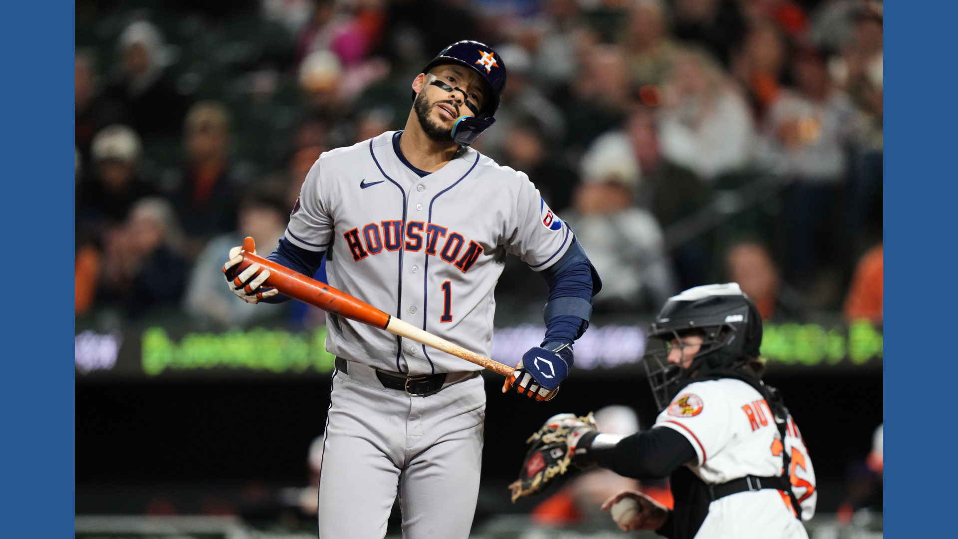 Astros Shortstop Carlos Correa Scratched Hours Before Dodgers Game With Left Ankle Injury — image 1