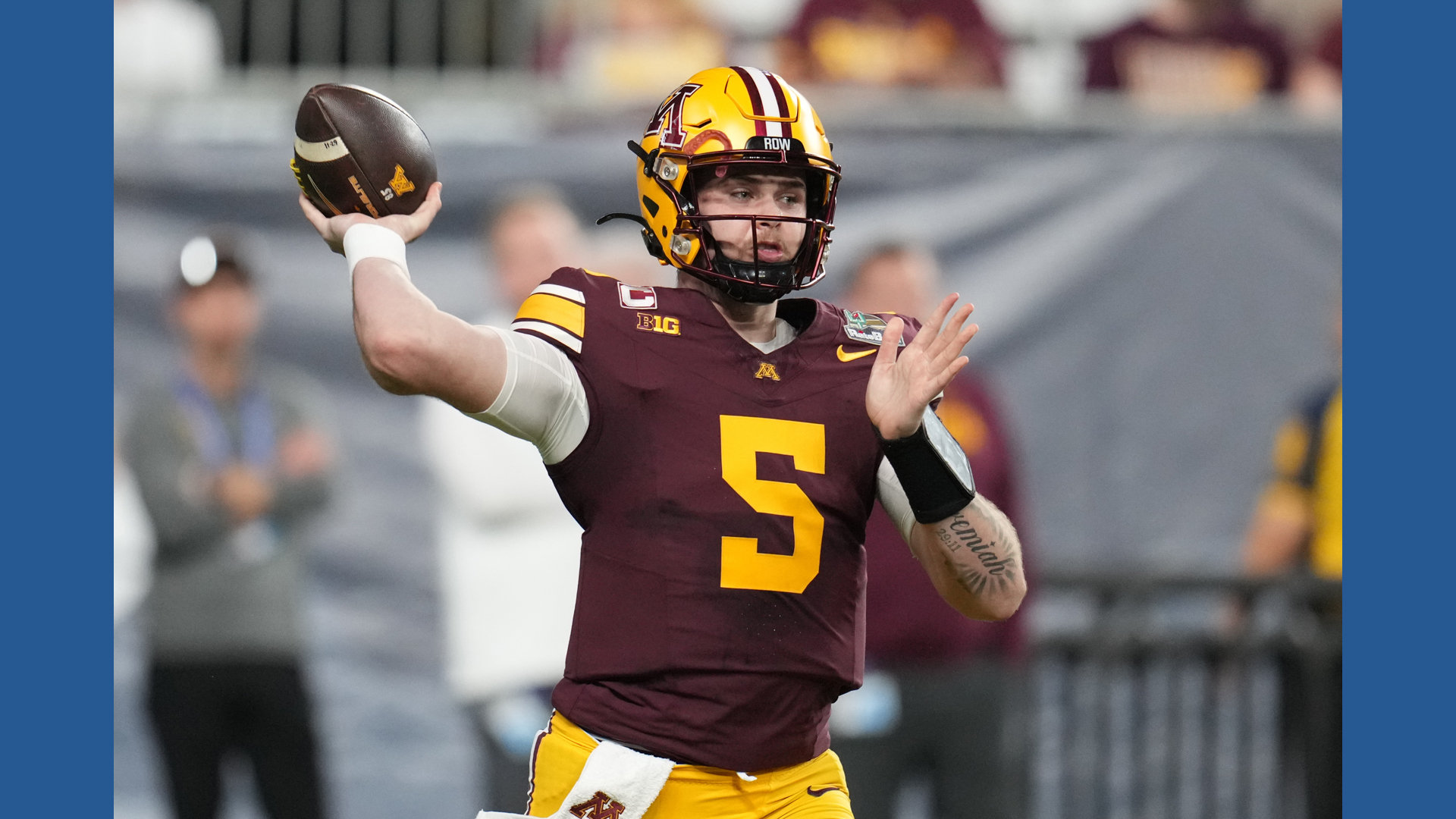 Minnesota has a rare SEC team on the schedule, putting rising star QB Drake Lindsey in the spotlight