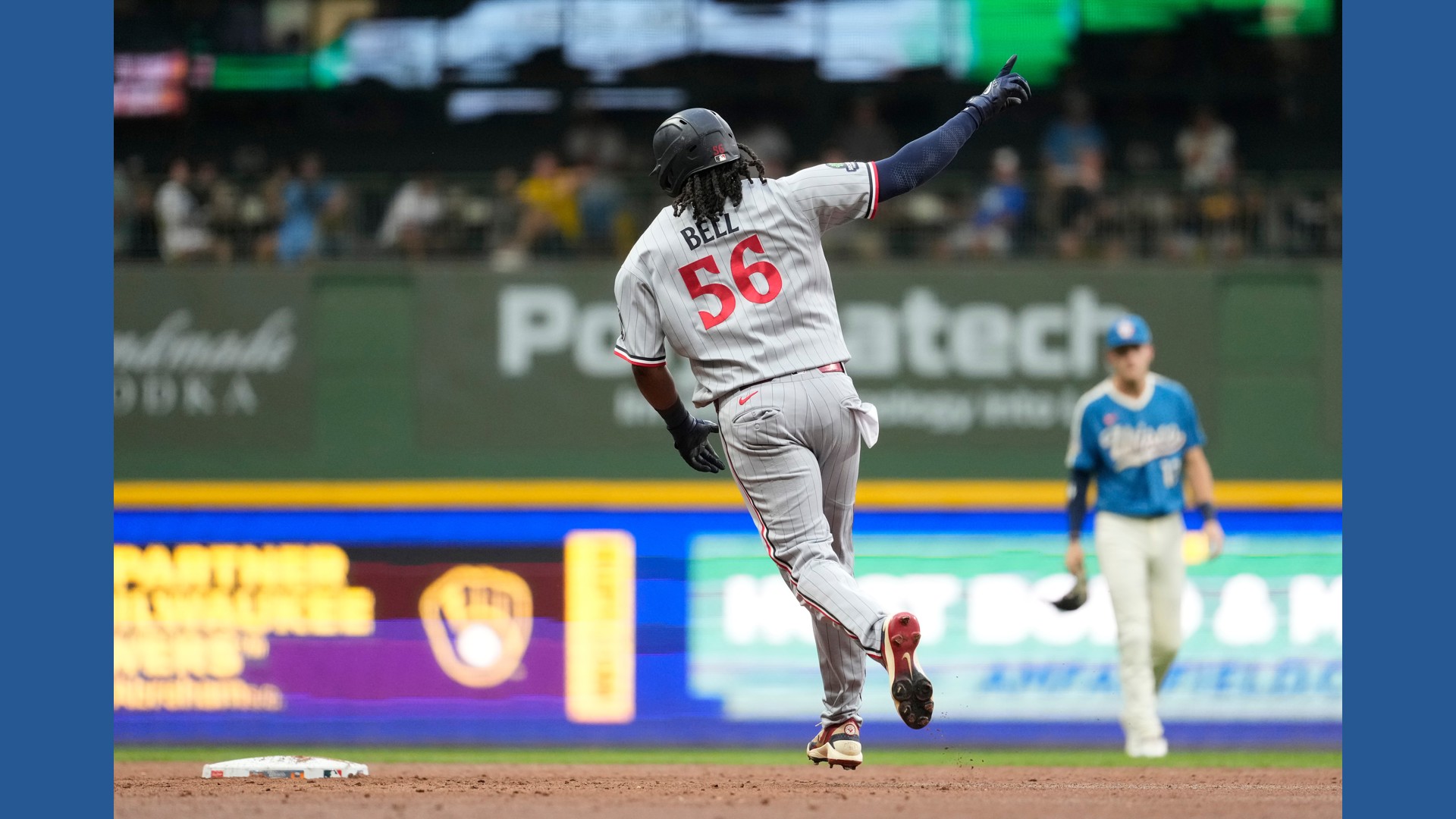 Josh Bell sparks comeback as Twins rally to beat Brewers, 8-6