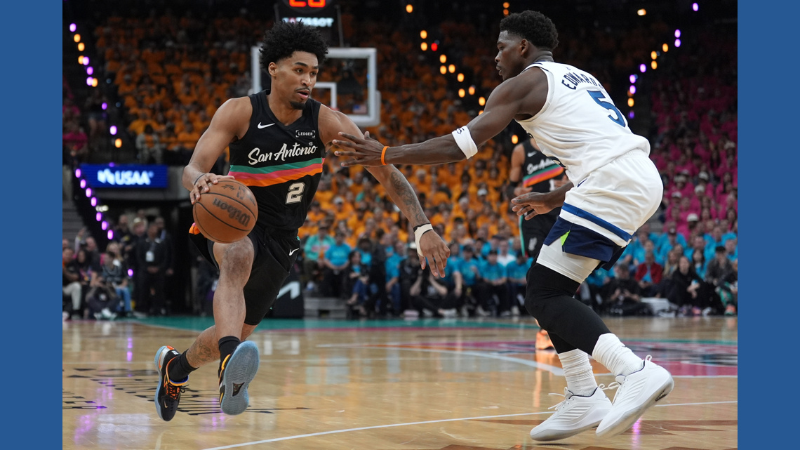 Anthony Edwards announced his return to the San Antonio Spurs. The Timberwolves guard surprised fans by playing just...