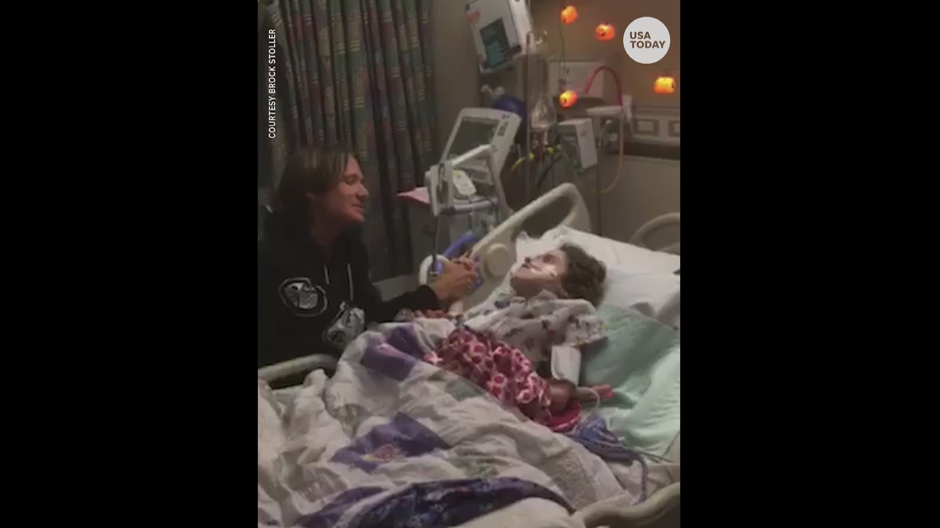 Hospice patient, Marissa English, got a personal concert after Keith Urban found out she couldn't attend his upcoming show in Toledo, Ohio. USA TODAY