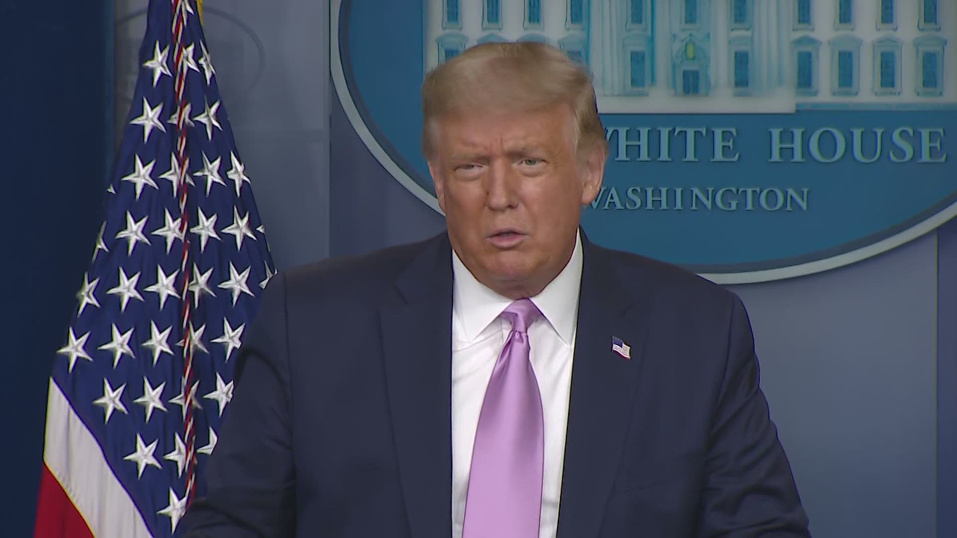 President Trump was asked if he thinks Sen. Kamala Harris can help Joe Biden win in November. Trump said he'd rather have Vice President Mike Pence.