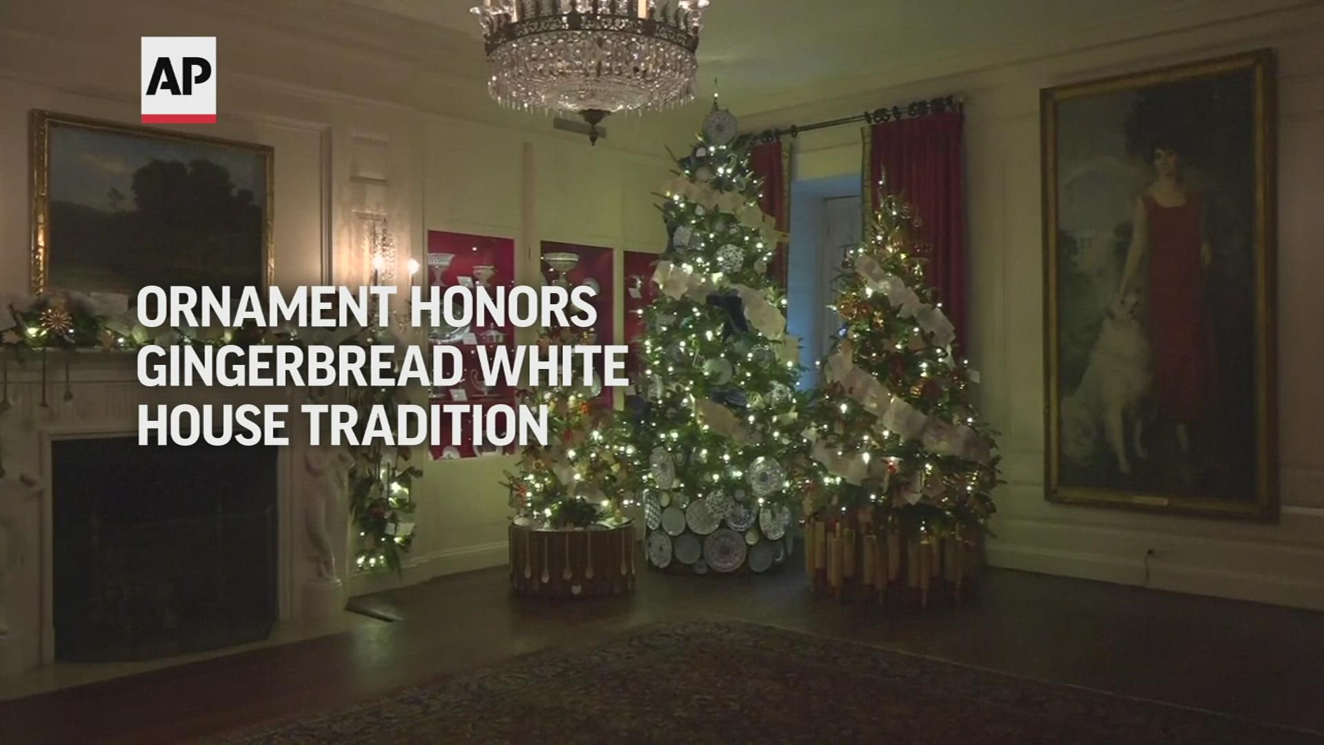 2022 White House Christmas ornament honors gingerbread tradition