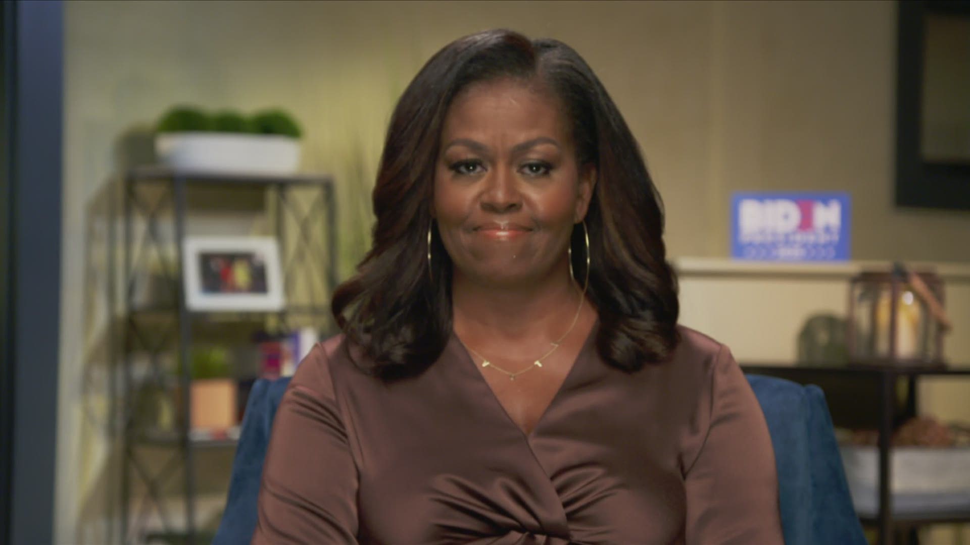 Former first lady Michelle Obama said Americans have to be willing to stand in line all night if we have to for the November presidential election.