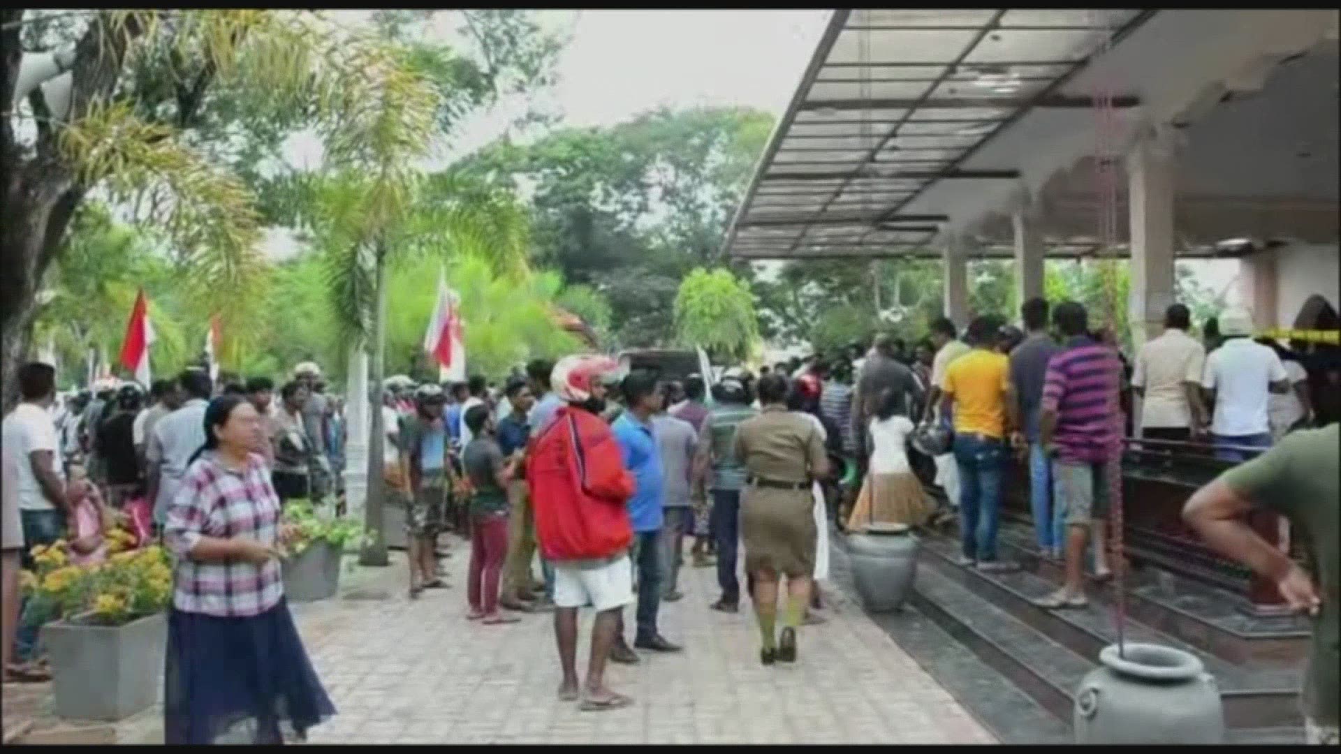 The blasts targeted St Anthony's Church in Colombo, St Sebastian's Church in the western coastal town of Negombo and another, the Zion church in the eastern town of Batticaloa around 8.45 a.m.  (AP)