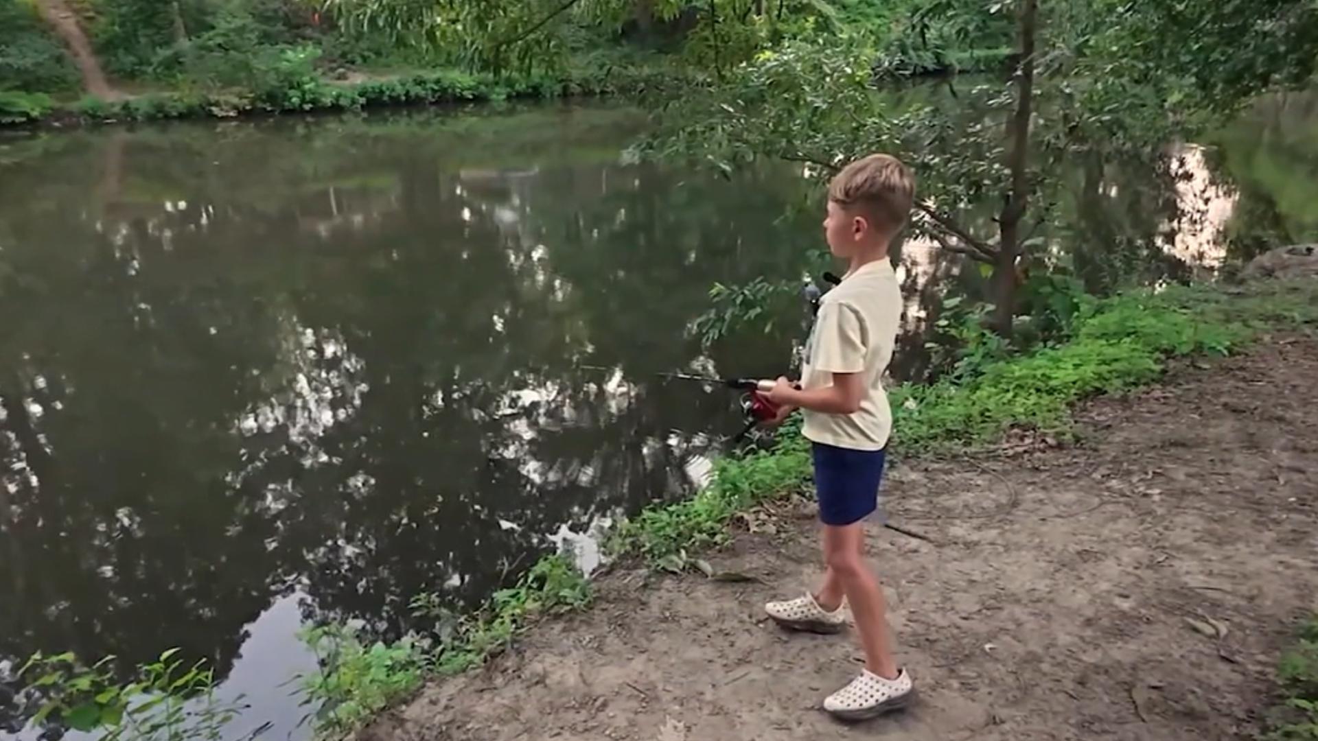 8-year-old boy catches unexpected 'exotic fish' in Pennsylvania lake