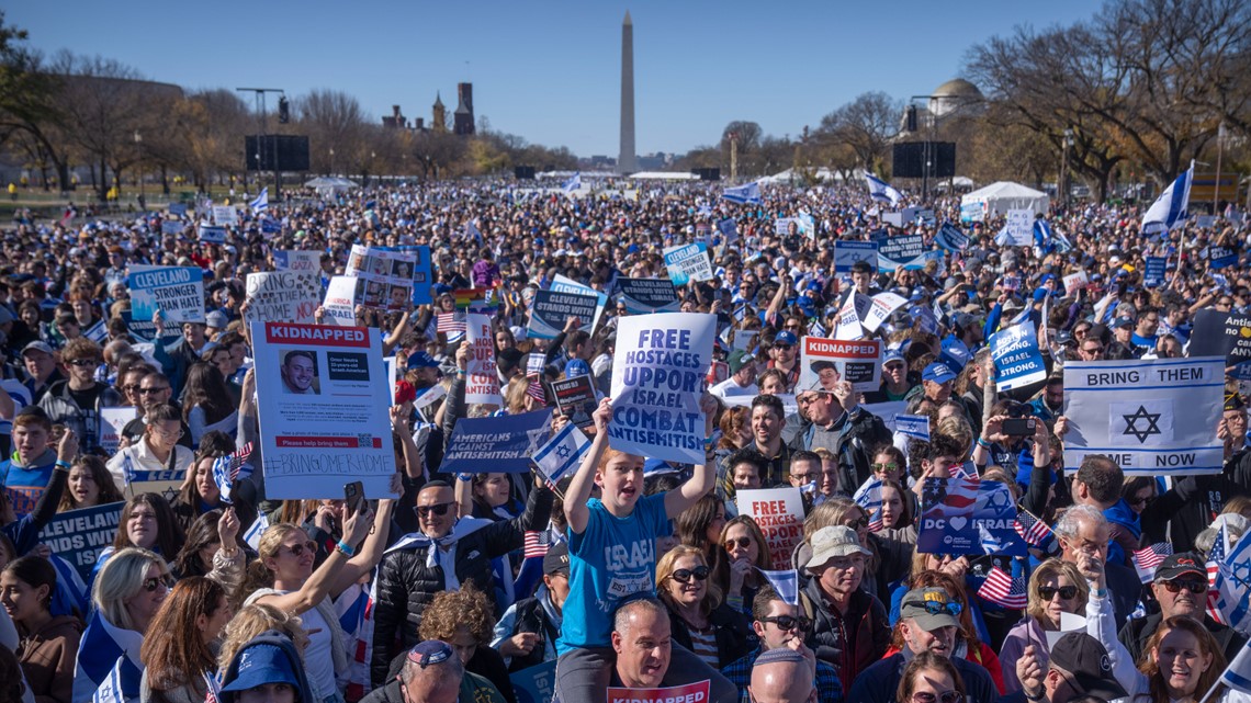 March For Israel In Dc Thousands Expected From Around The Us 