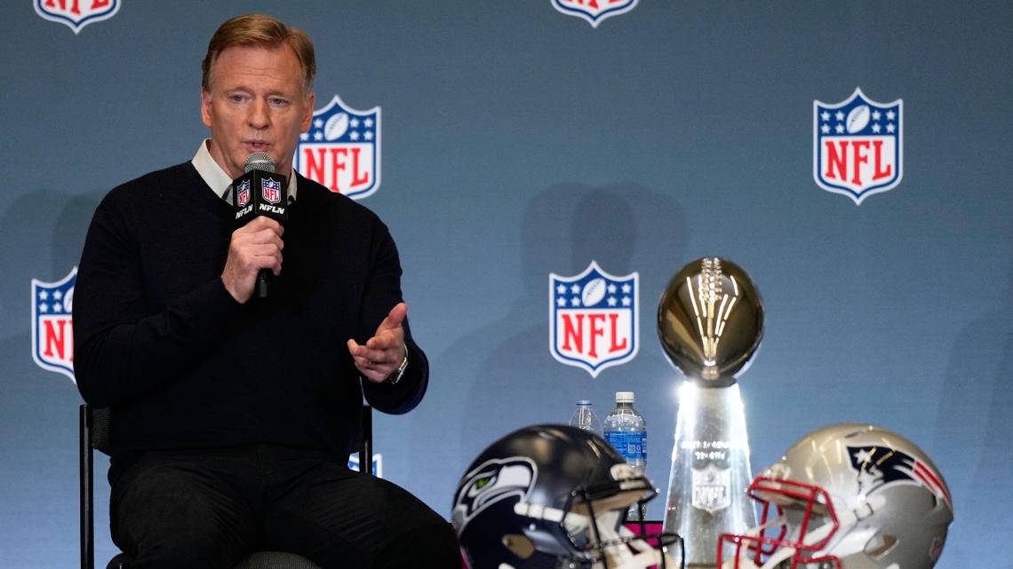 Roger Goodell downplays politics ahead of Bad Bunny’s Super Bowl performance