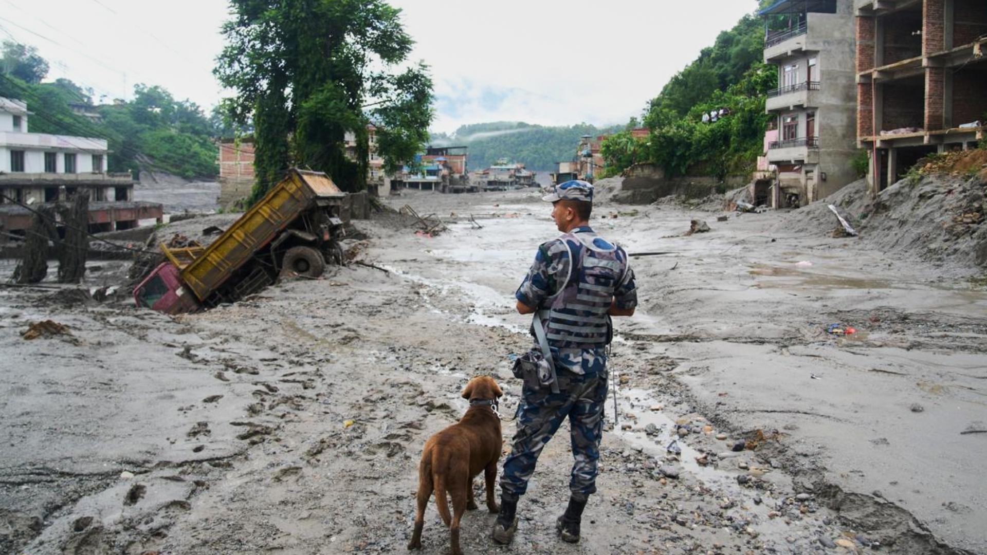 Death toll rises to more than 530 after catastrophic floods near Nepal-China border as lake poses new flood threat