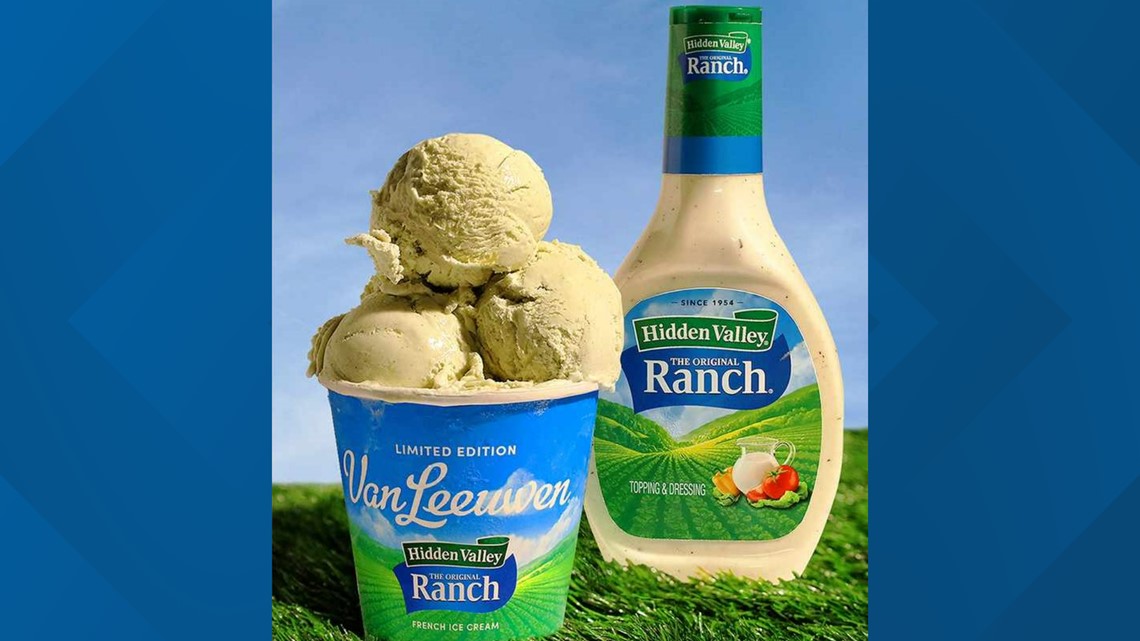 Hidden Valley Ranch is now an ice cream flavor | kare11.com Hidden Valley Ranch is now an ice cream flavor | kare11.com