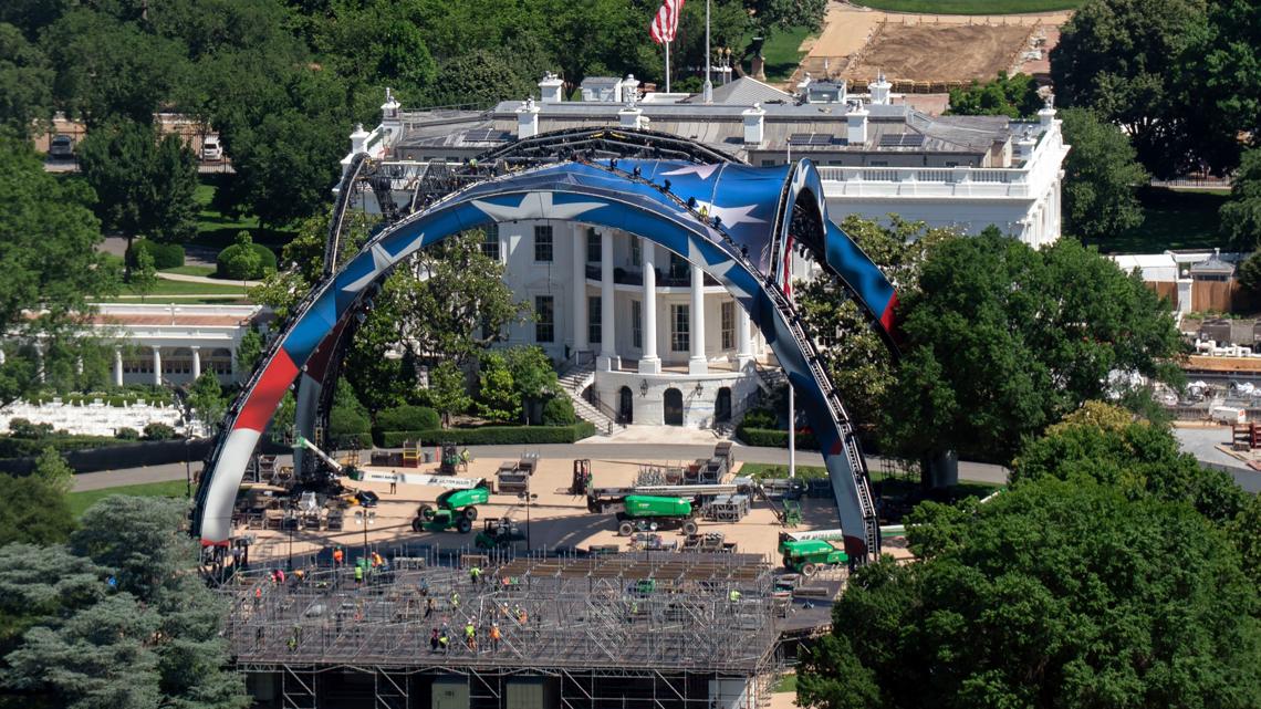 When is the UFC fight at the White House?