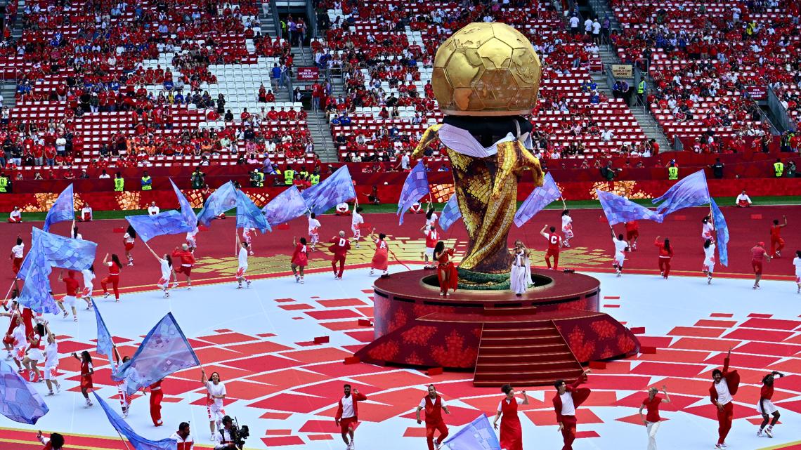 Who is performing at the World Cup USA opening ceremony?