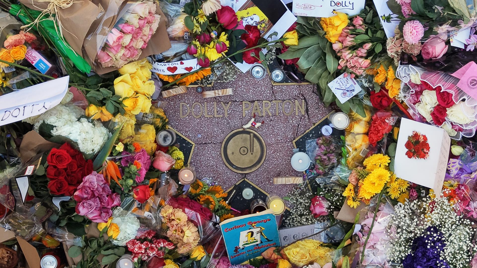 Dolly Parton's Walk of Fame star repaired after being vandalized