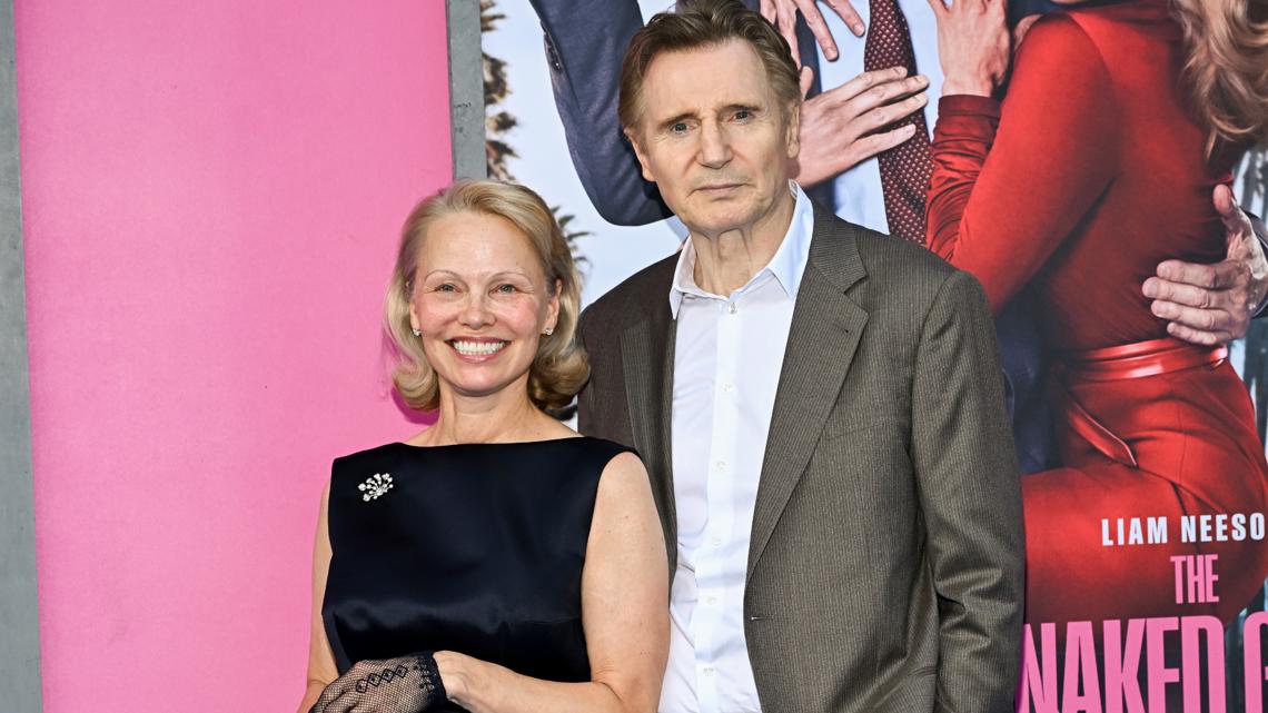 Pamela Anderson and Liam Neeson's rumored romance approved by actor's son