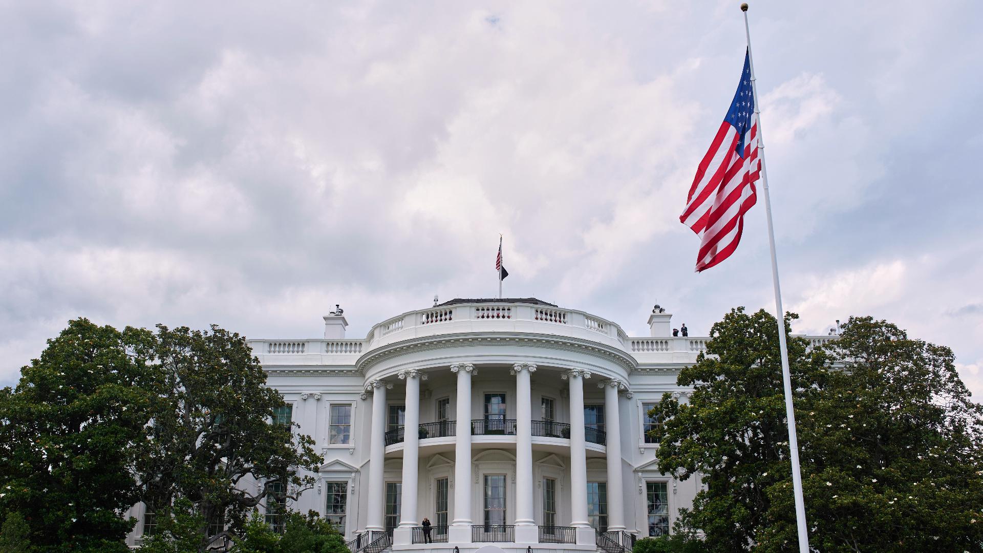 Trump remakes the White House with new flagpoles