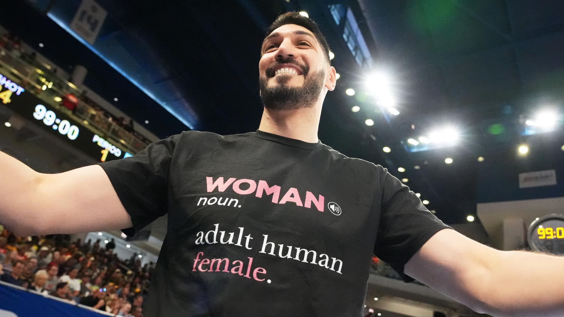 Former NBA player Enes Kanter Freedom ejected from Fever-Sky game after confrontation with Sky's Natasha Cloud