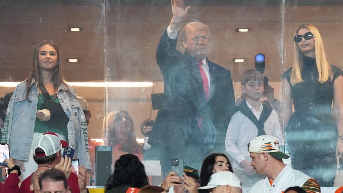 What happened to Kai Trump's arm?