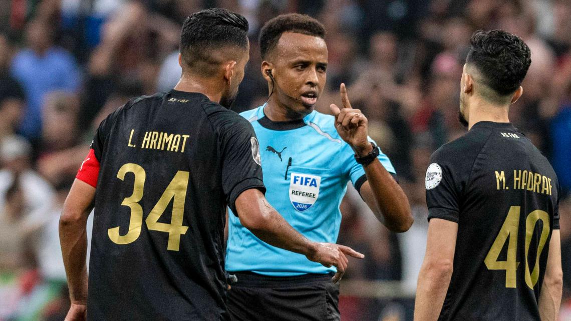 Somali World Cup referee denied entry to US arrives home to hero's welcome