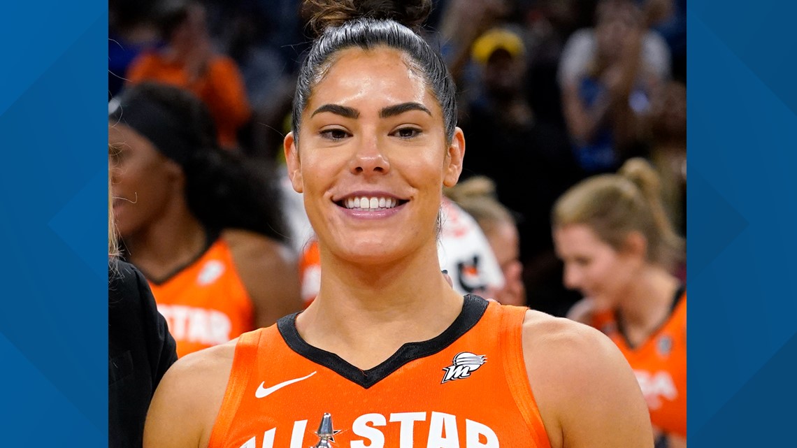 WNBA's Kelsey Plum Jumps for Joy as She Receives Gift from Tom Brady