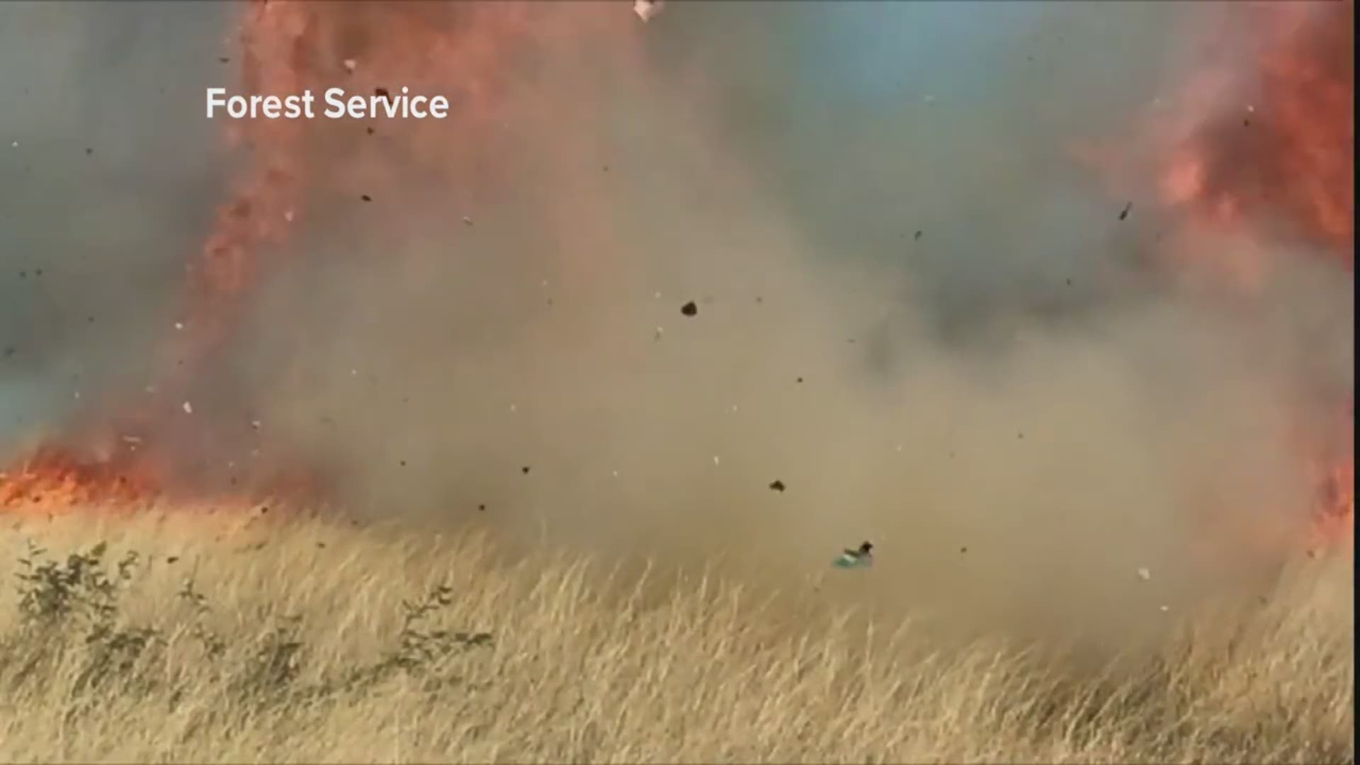 Video Shows Explosion At Gender Reveal Party That Sparked A Wildfire