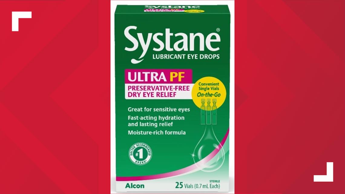 Systane eye drops recalled due to fungal contamination