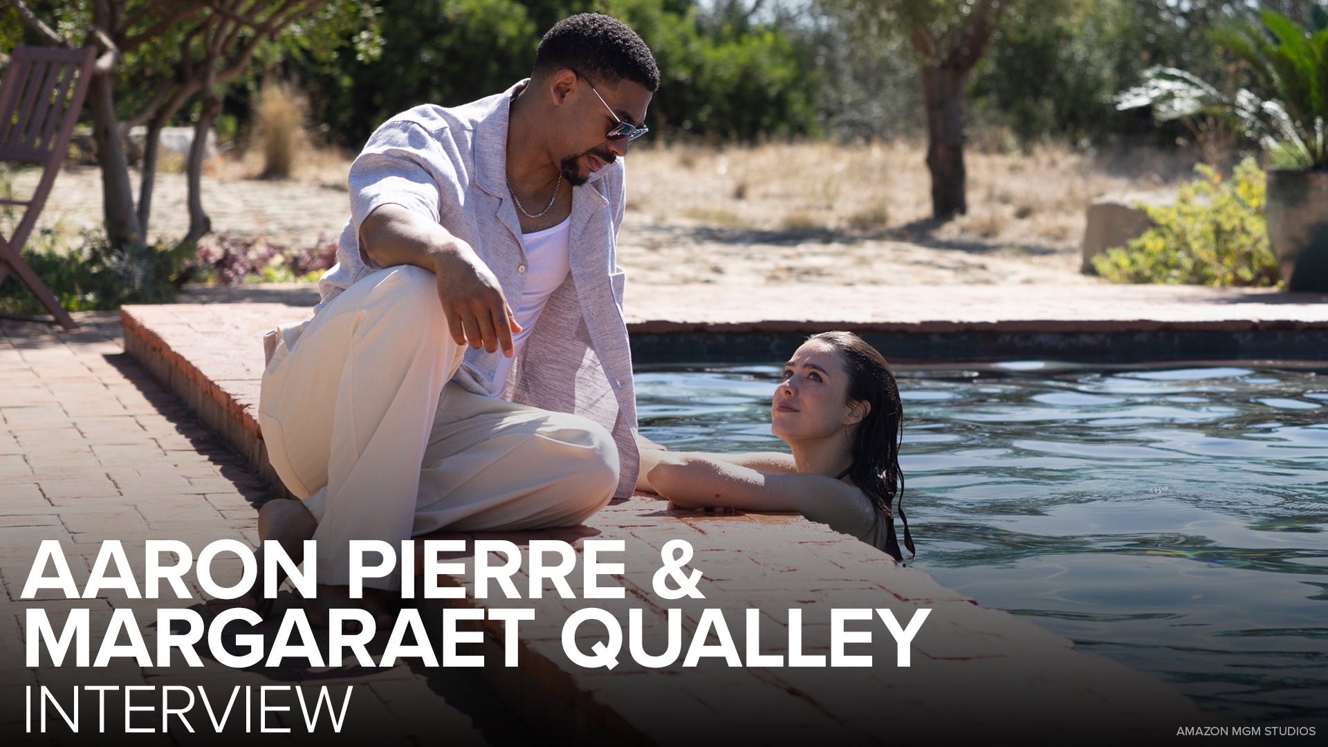 Margaret Qualley, Aaron Pierre preview romantic drama 'Love of Your ...