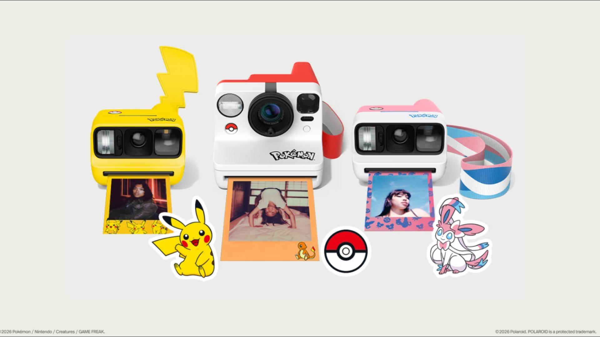 Pokemon announces Polaroid collab, Pikachu-themed instant cameras