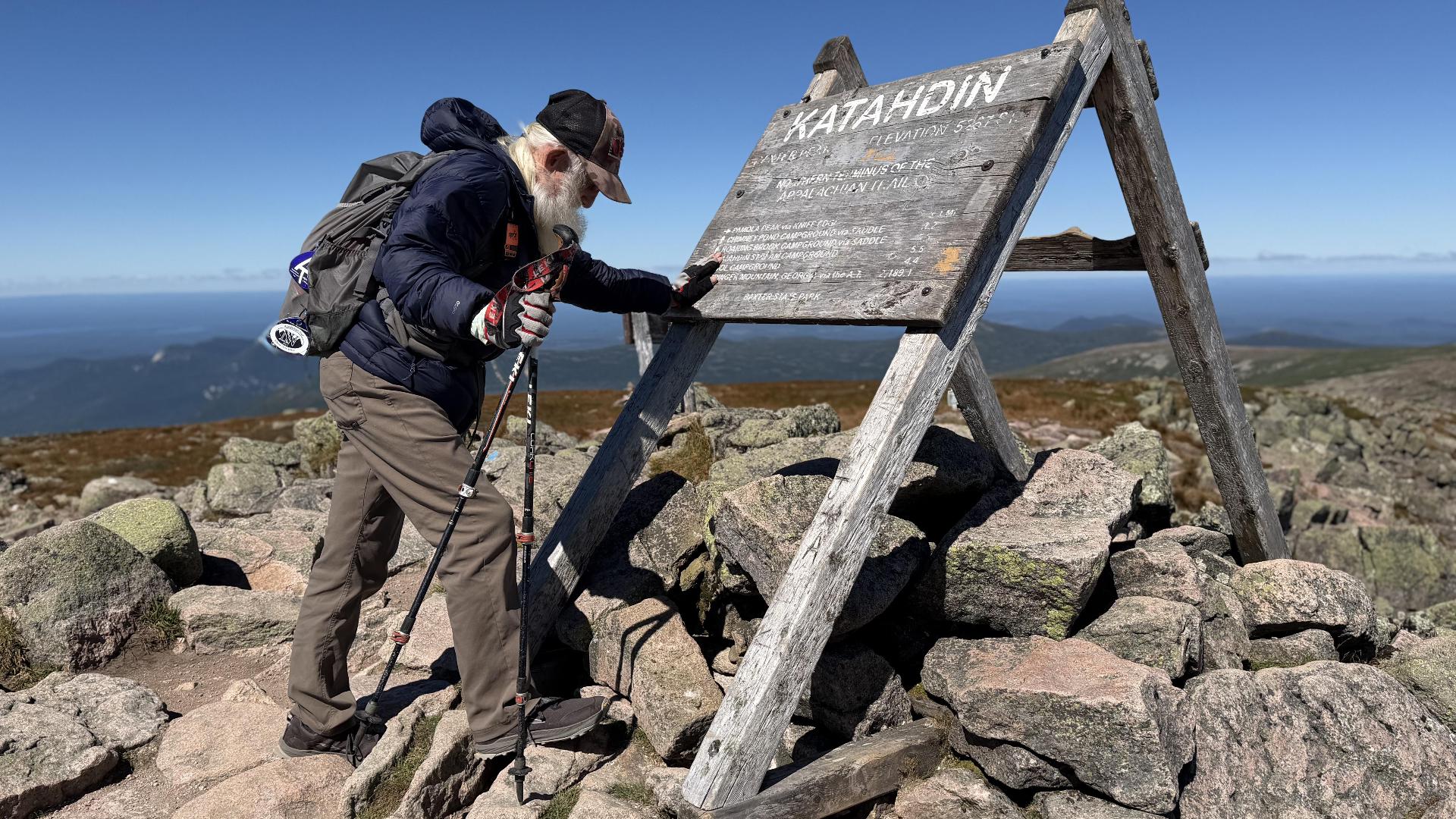 91-year-old reclaims record for oldest person to thru-hike the Appalachian Trail