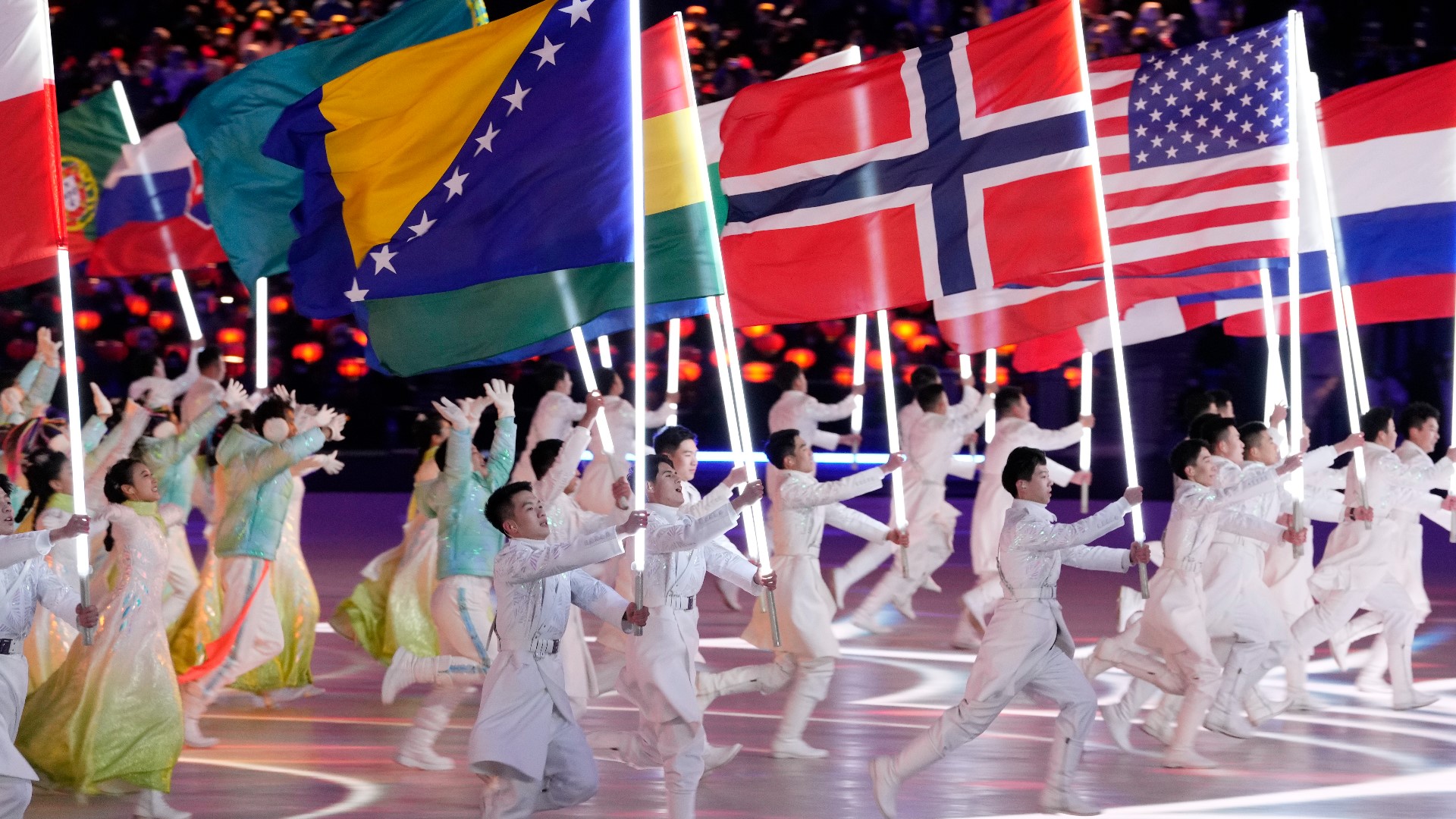 A Closing Ceremony bursting with color and energy officially wrapped up the 2022 Winter Olympics.