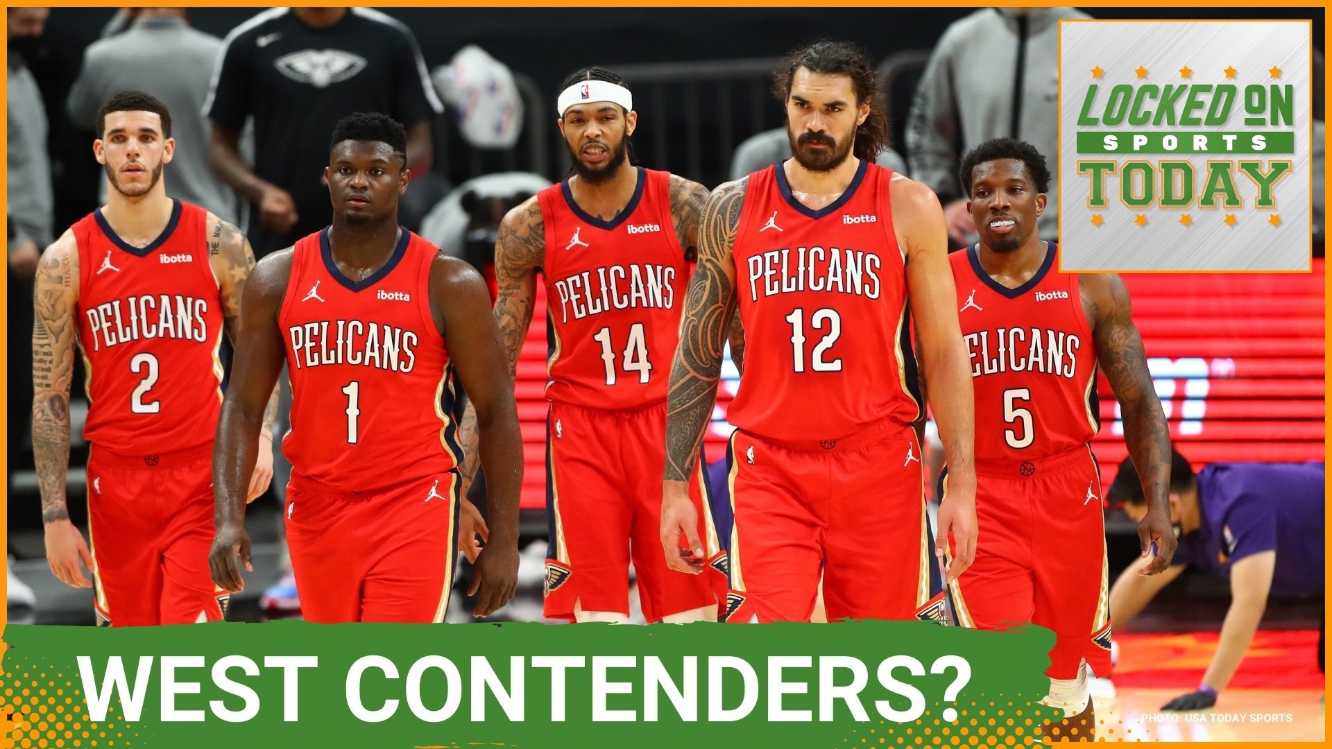 Discussing the day's top sports stories from debating if the Pelicans are Western Conference contenders to the inside scoop at the NFL combine.