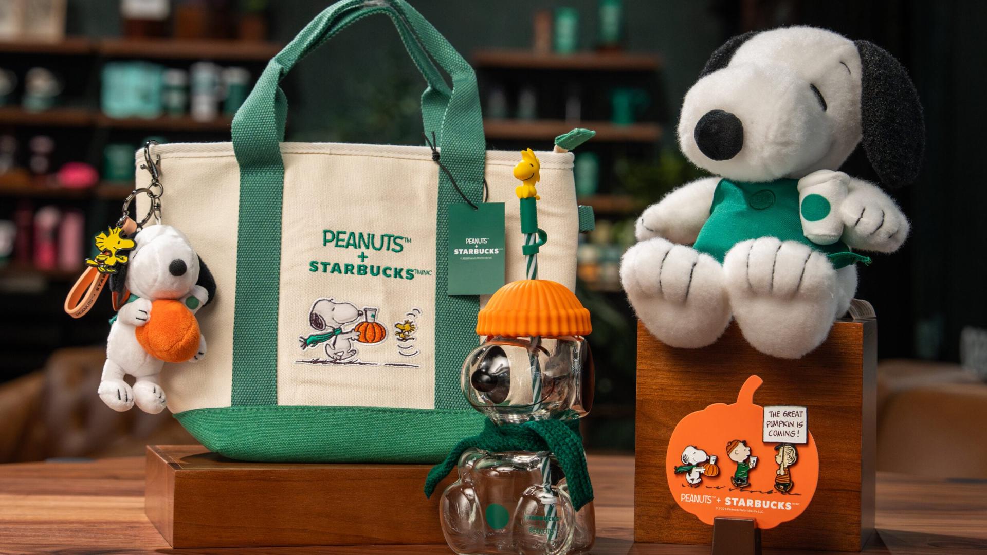 It's the Great Pumpkin Spice Latte, Charlie Brown: Starbucks collabs with Peanuts for new fall collection