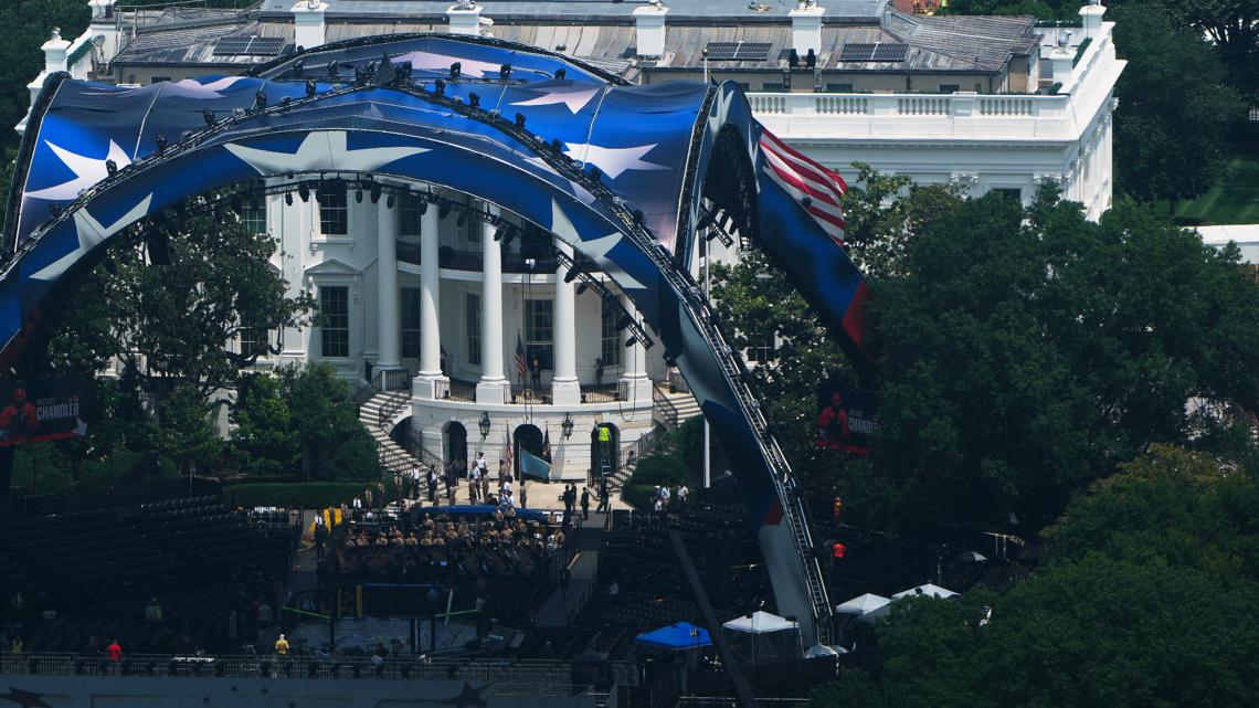Judge rules Trump can stage UFC fights on White House's South Lawn this weekend