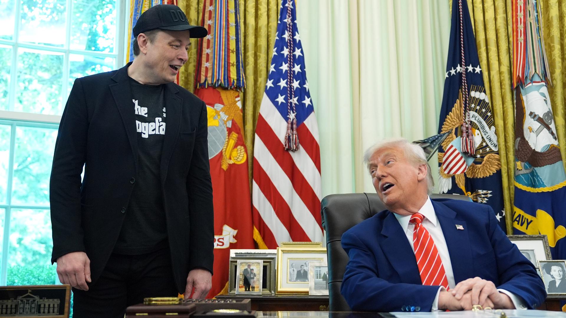 President Donald Trump bid farewell to Elon Musk in the Oval Office on Friday, providing a cordial conclusion to a tumultuous tenure for the billionaire entrepreneu