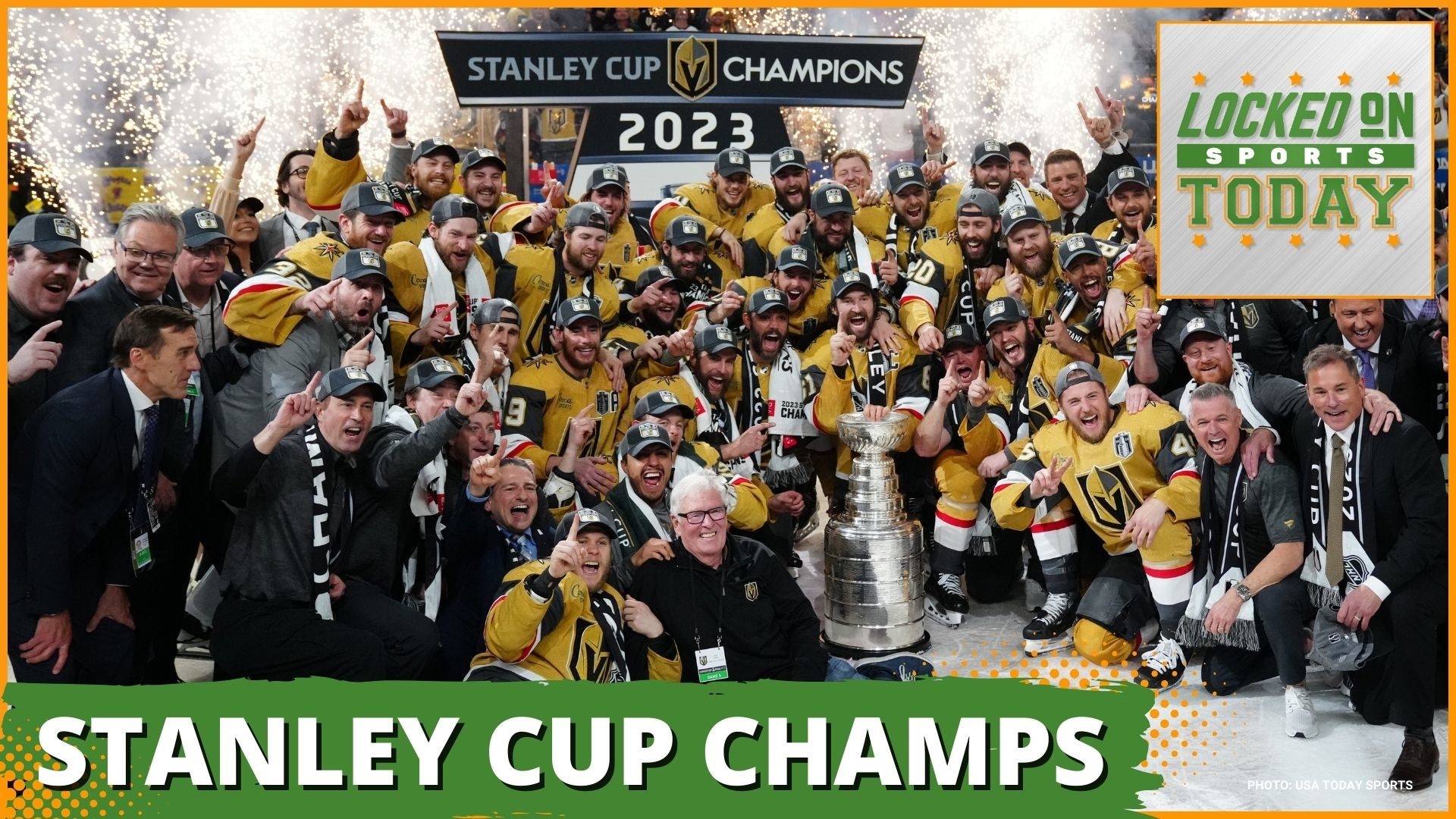 2023 NHL Stanley Cup Champions Vegas Golden Knights Team