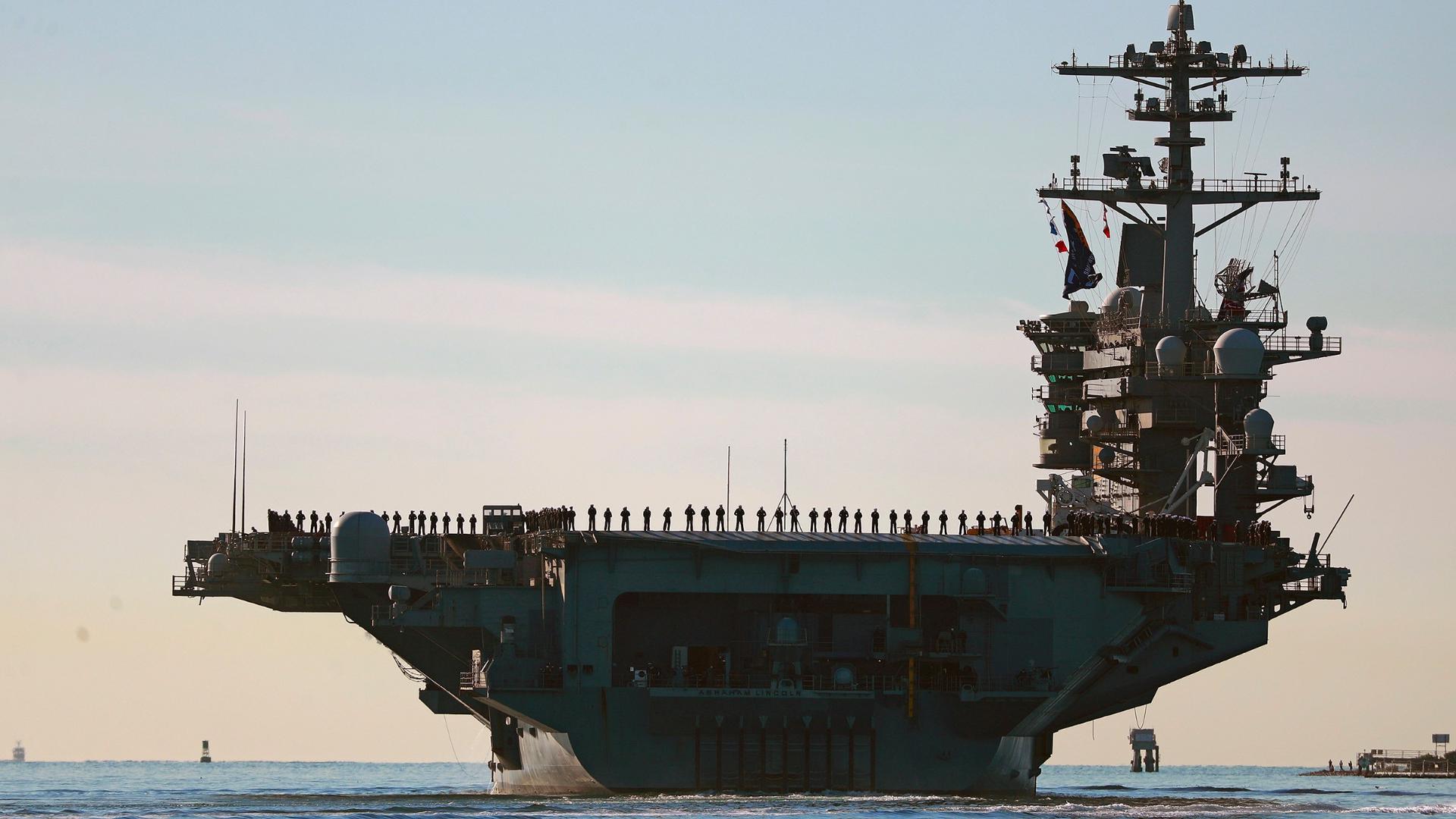 New aircraft carrier heads to the Middle East amid reports of issues on USS Abraham Lincoln