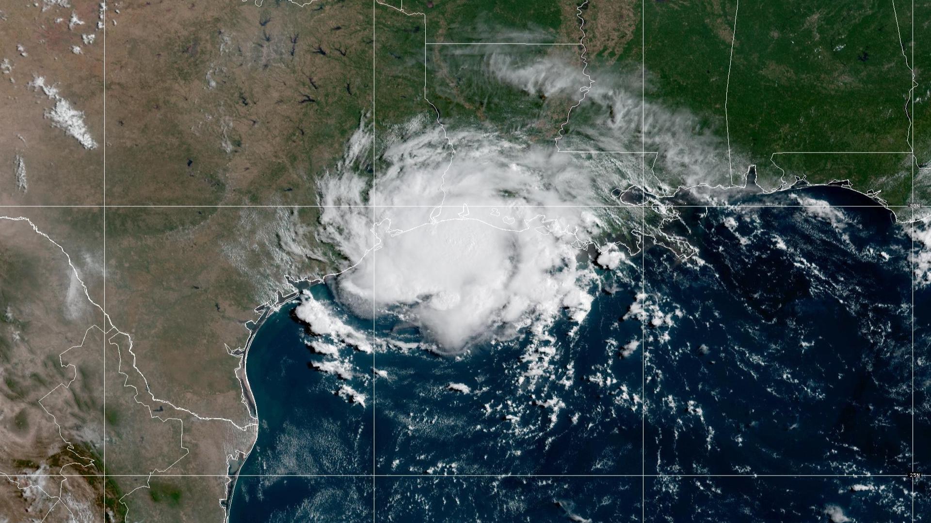 Tropical Storm Edouard makes landfall near Texas-Louisiana border