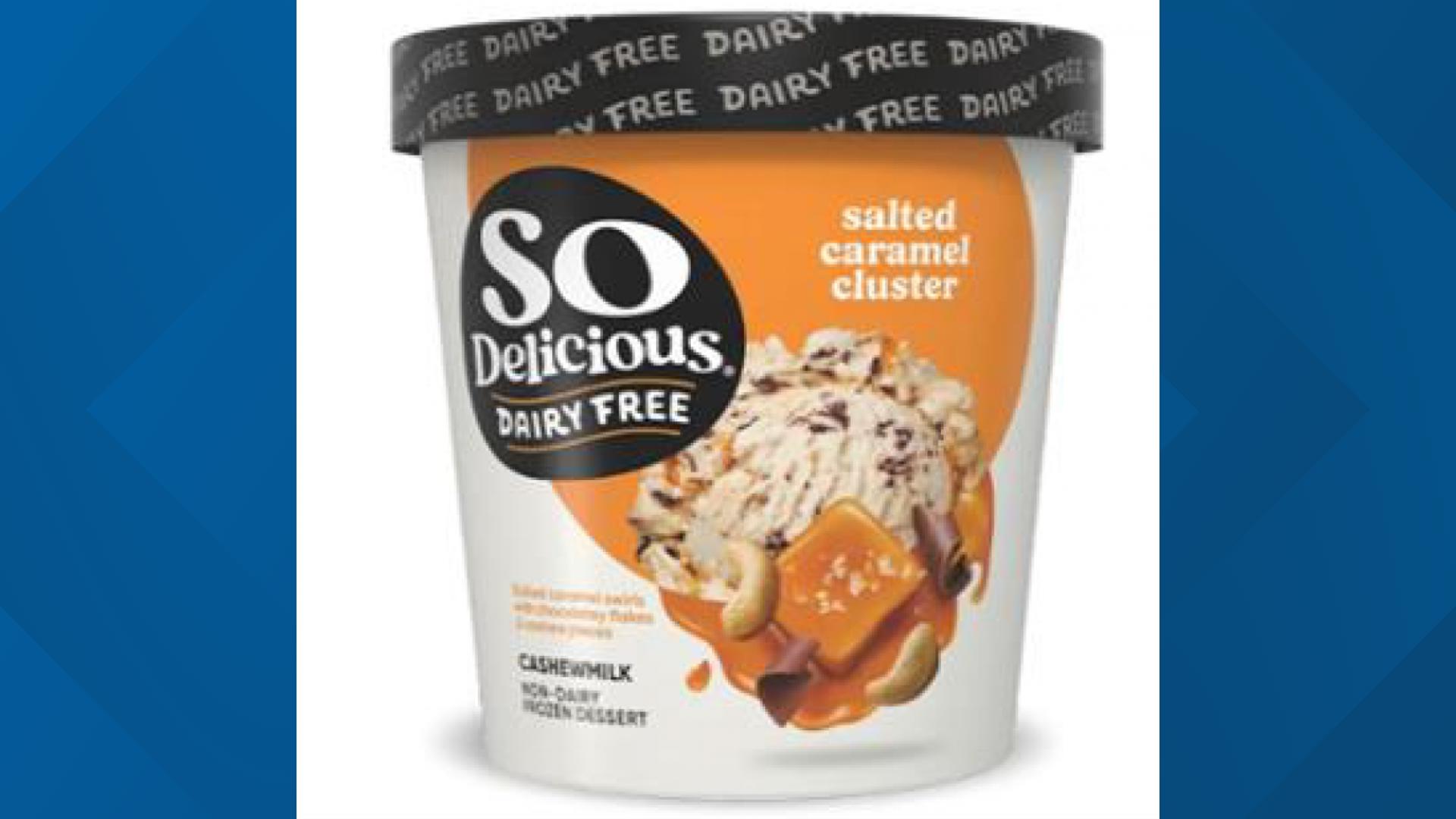 So Delicious dairy-free dessert recalled over possible stones in product