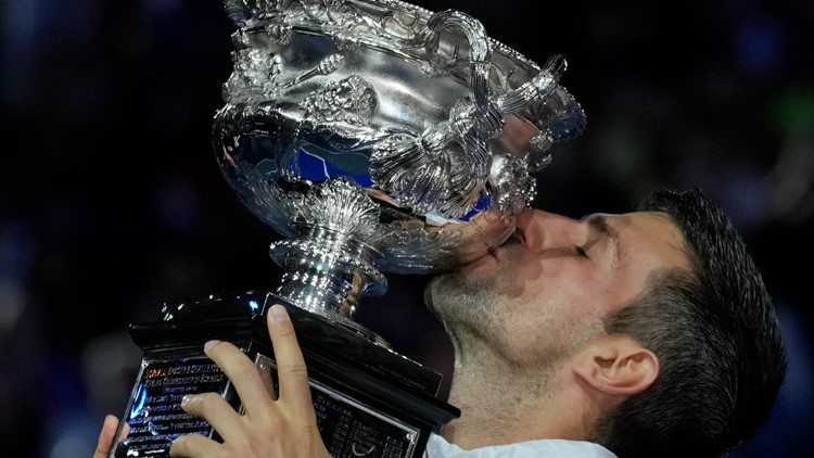 Djokovic beats Tsitsipas for 10th Australian Open, 22nd Slam