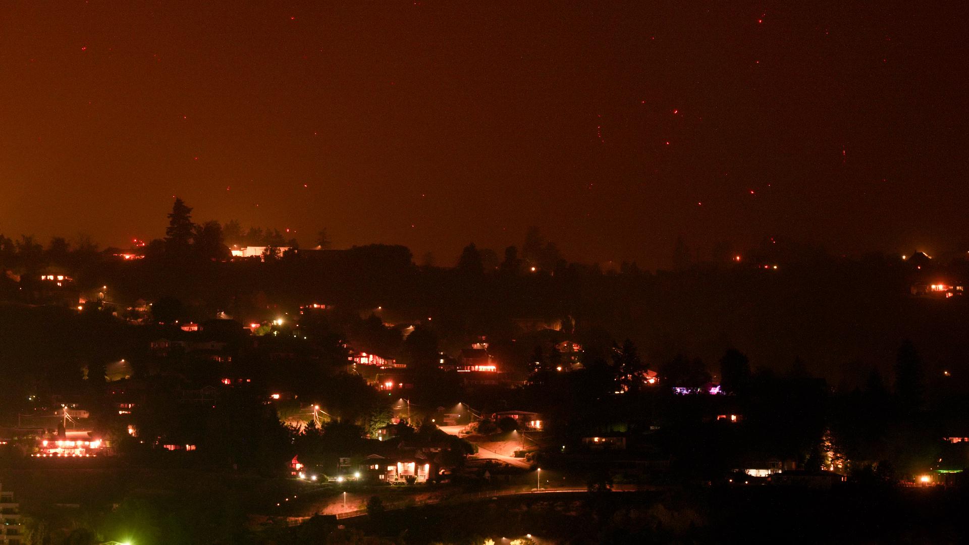 Wildfires burn across Western US and Canada as blazing summer hits