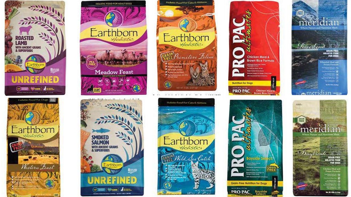 10 brands of pet food recalled for salmonella contamination