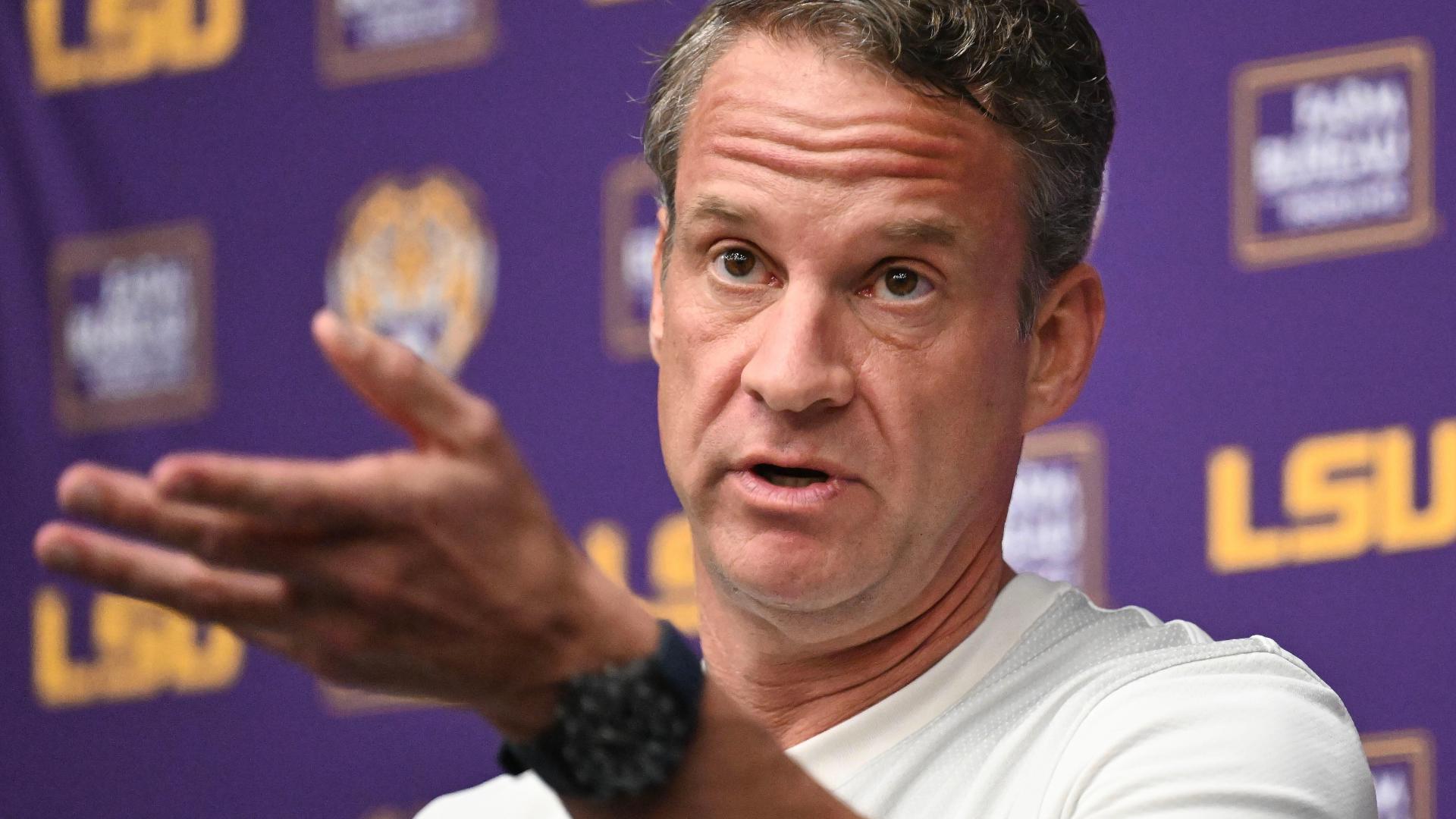 SEC sues LSU, Lane Kiffin over adding former pro football players