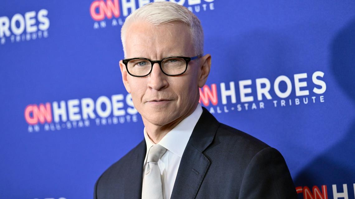 CNN's Anderson Cooper hit by debris during Hurricane Milton | kare11.com