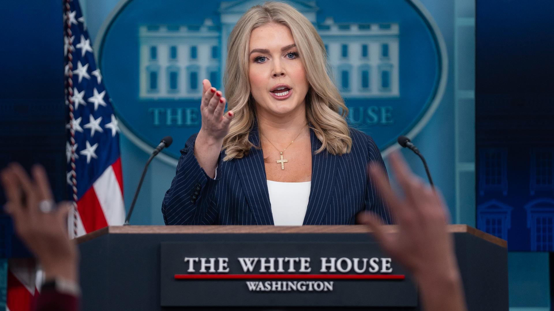 White House press secretary Karoline Leavitt leaving position, President Trump announces
