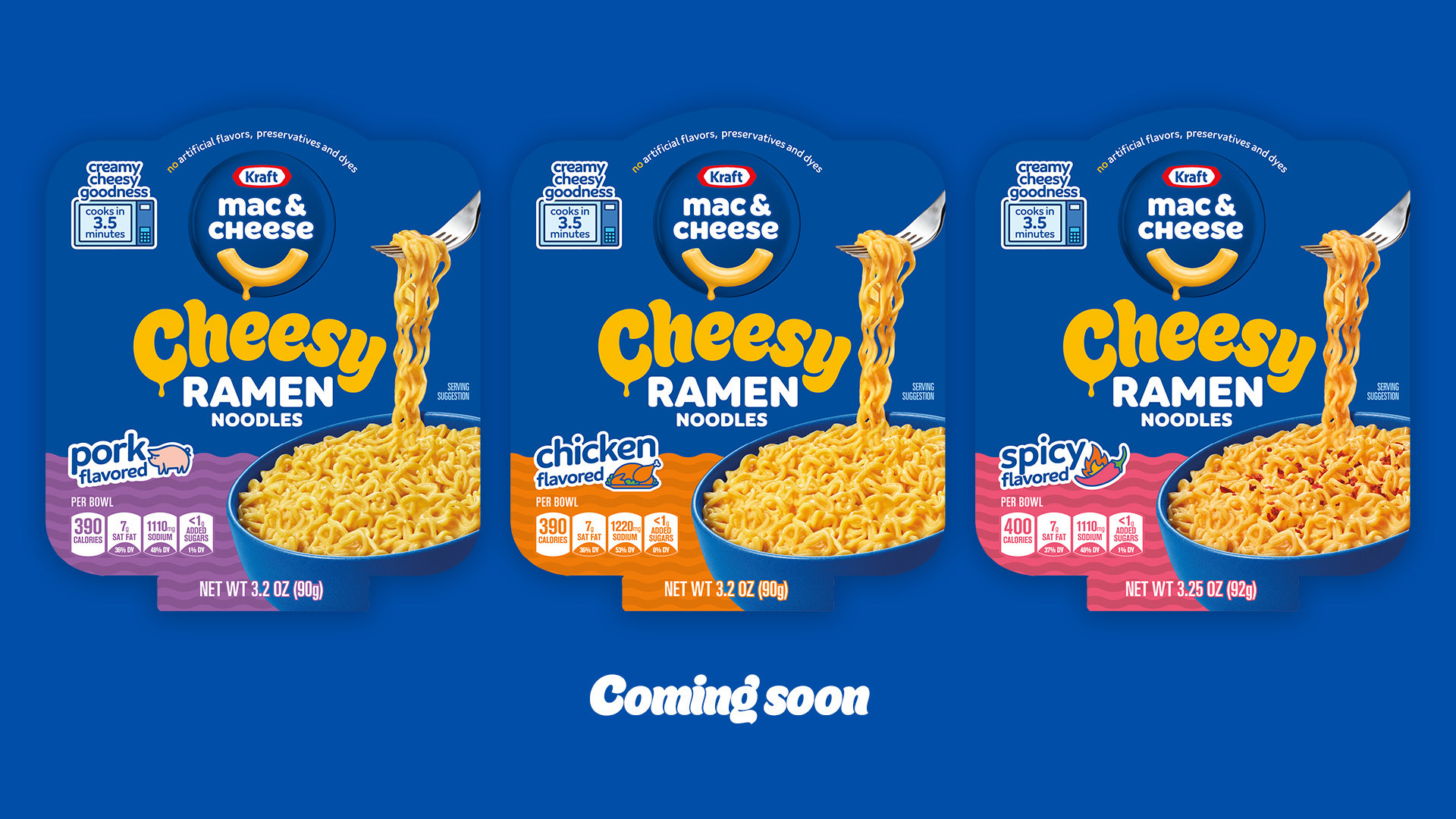 Kraft Mac & Cheese is bringing its cheesy flavor to ramen. Here’s what to know.