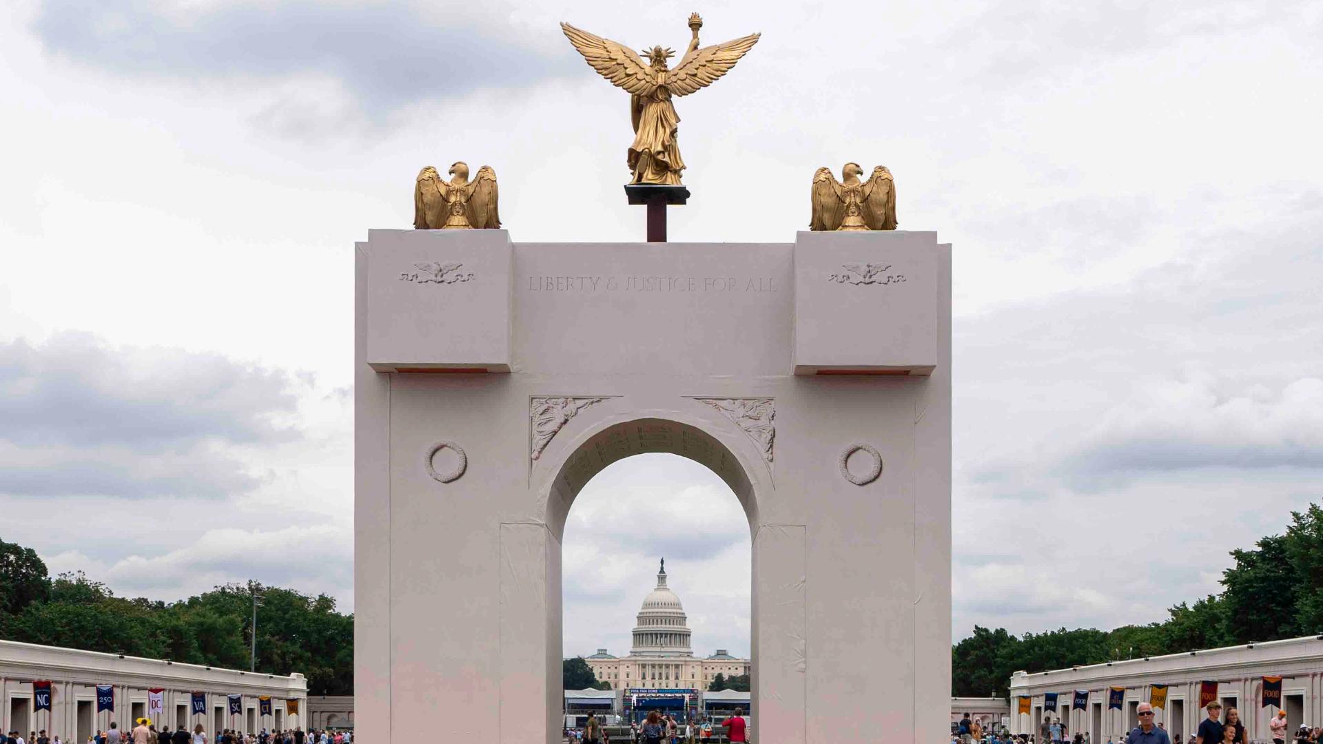 Excavation work on Trump's arch in Washington to begin over next 2 weeks, administration says